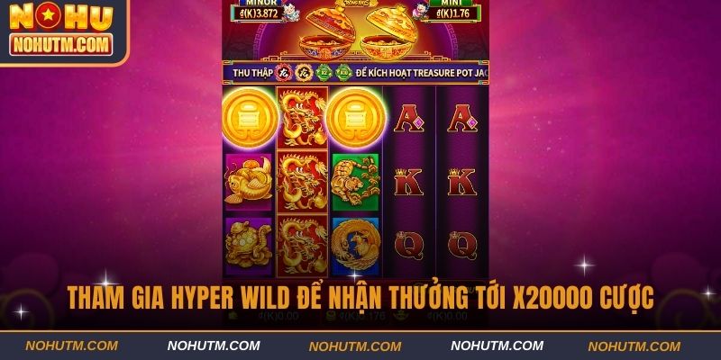 Tham gia Hyper Wild để nhận thưởng tới x20000 cược